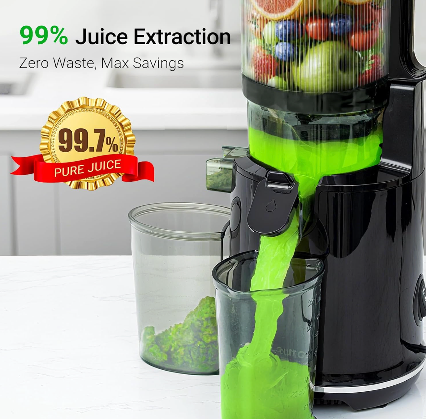 Aeitto Cold Press Juicer 5.8"